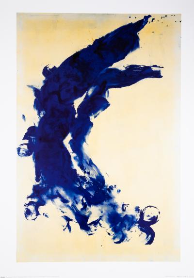 Yves KLEIN (d’après)  Anthropométrie - Affiche originale en couleurs 2
