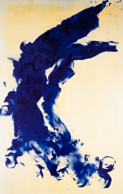 Yves KLEIN (d’après)  Anthropométrie - Affiche originale en couleurs 2