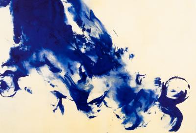 Yves KLEIN (d’après)  Anthropométrie - Affiche originale en couleurs 2