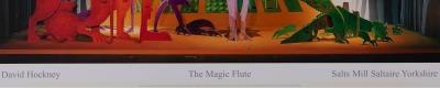 David HOCKNEY : Magic flute - Affiche originale en couleurs 2