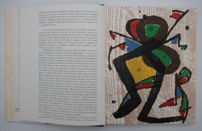 Joan MIRO : Catalogues raisonné Miro Graveur 4 volumes - 8 bois gravés originaux 2