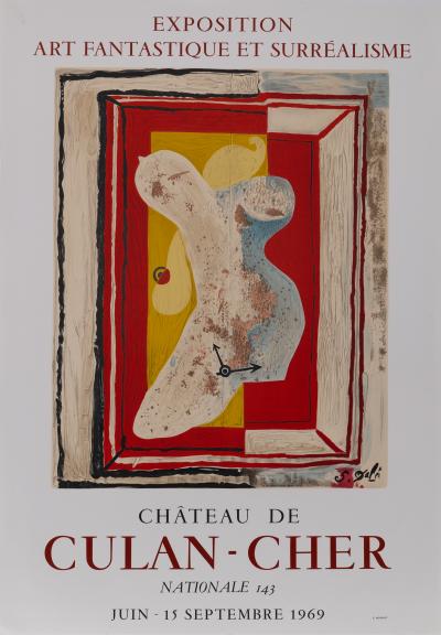Salvador DALI: Culan Castle - Original signed lithograph 2