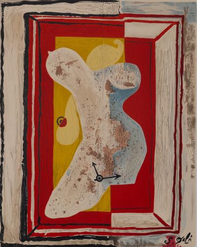 Salvador DALI: Culan Castle - Original signed lithograph 2