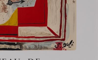 Salvador DALI: Culan Castle - Original signed lithograph 2