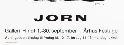 Asger JORN : Expo 1970 - Lithographie originale signée 2