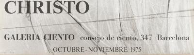 CHRISTO: Milano Piazza del Duomo - Original vintage poster 2