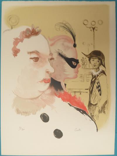 CORELLI : Carnaval de Venise - Lithographie originale signée 2