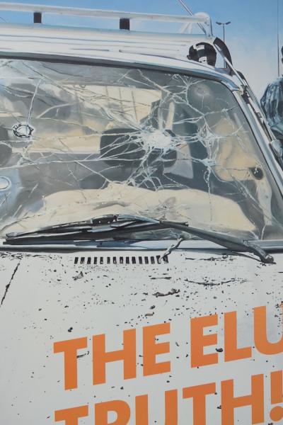 Damien Hirst: The Elusive Truth - Original color poster 2