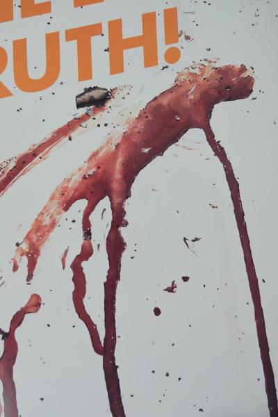 Damien Hirst: The Elusive Truth - Original color poster 2