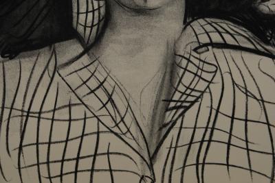 Pablo PICASSO : Portrait de Jacqueline - Lithographie signée 2