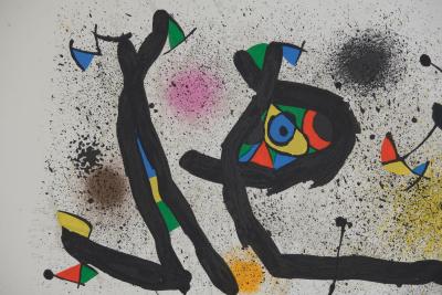 Joan MIRO : Jardin surréaliste - Lithographie originale signée 2