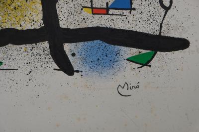 Joan MIRO : Jardin surréaliste - Lithographie originale signée 2