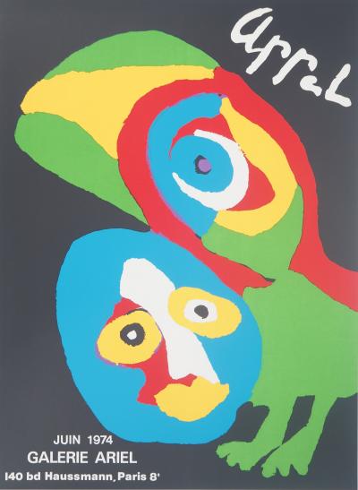 Karel APPEL: Ariel - Original signed lithograph 2
