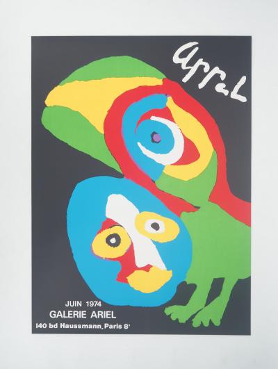 Karel APPEL: Ariel - Original signed lithograph 2