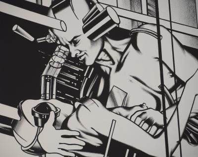 Francisco MELO : Les amants du futur - Lithographie originale signée 2