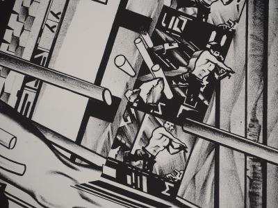 Francisco MELO : Les amants du futur - Lithographie originale signée 2