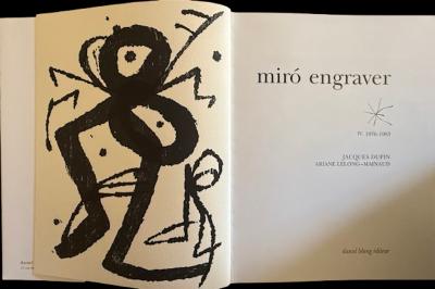 Joan Miró: Volume IV: Miró – Engraver (1976-1983) - 2 original wood engravings 2
