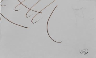 Dora MAAR: Plant Composition - Original Signed Drawing 2