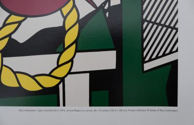Roy LICHTENSTEIN : Cape Cod Still Life - Affiche originale en couleurs 2