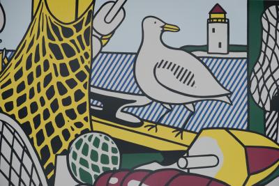 Roy LICHTENSTEIN : Cape Cod Still Life - Affiche originale en couleurs 2
