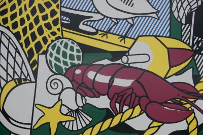 Roy LICHTENSTEIN : Cape Cod Still Life - Affiche originale en couleurs 2