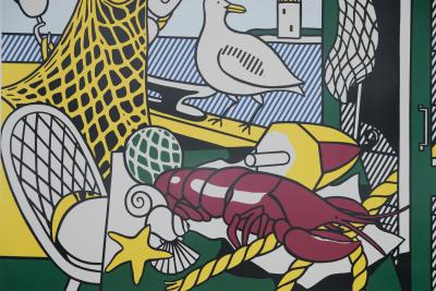 Roy LICHTENSTEIN : Cape Cod Still Life - Affiche originale en couleurs 2