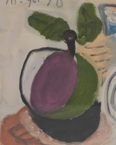 Pablo PICASSO - Nature Morte aux pommes, lithographie 2