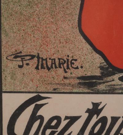 Gustave MARIE - La peintre et l’amatrice d’estampe, Lithographie originale signée 2