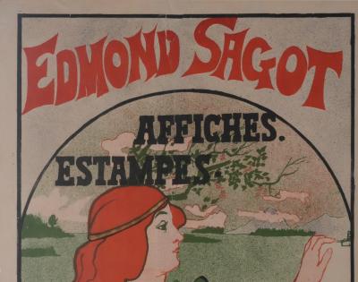 Gustave MARIE - La peintre et l’amatrice d’estampe, Lithographie originale signée 2