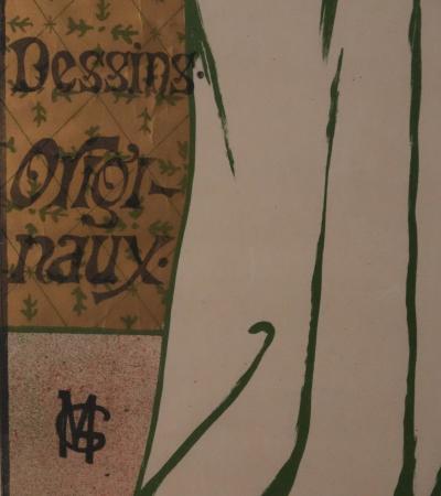 Gustave MARIE - La peintre et l’amatrice d’estampe, Lithographie originale signée 2