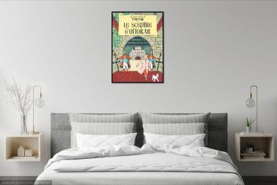 HERGE : Le sceptre d’Ottokar, AFFICHE Originale, édition officielle (Musée Tintin) 2