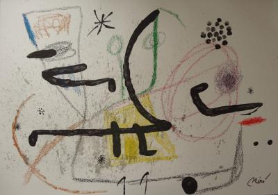 Joan MIRO: Maravillas con variations acrosticas 9 - Original signed lithograph 2