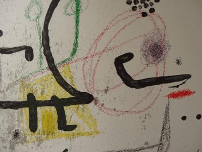 Joan MIRO: Maravillas con variations acrosticas 9 - Original signed lithograph 2