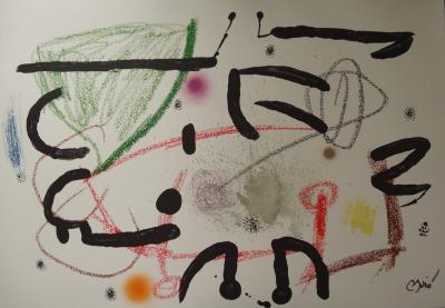 Joan MIRO : Maravillas con variaciones acrosticas 15 - Lithographie originale signée 2