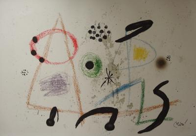 Joan MIRO : Maravillas con variaciones acrosticas 3 - Lithographie originale signée
