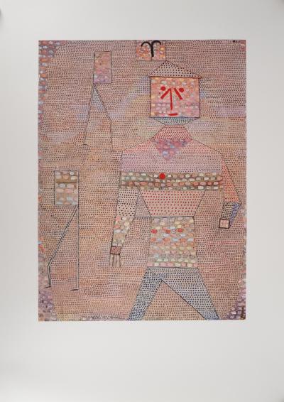 Paul Klee: Happy Figure - Signed Lithograph 2