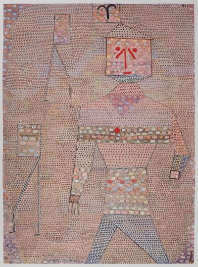 Paul Klee: Happy Figure - Signed Lithograph 2