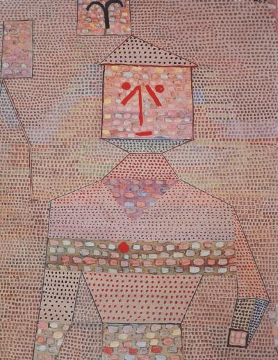Paul Klee: Happy Figure - Signed Lithograph 2