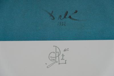 Salvador DALI : Galatea aux sphères - Lithographie signée 2