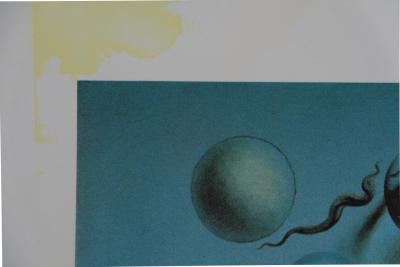 Salvador DALI : Galatea aux sphères - Lithographie signée 2