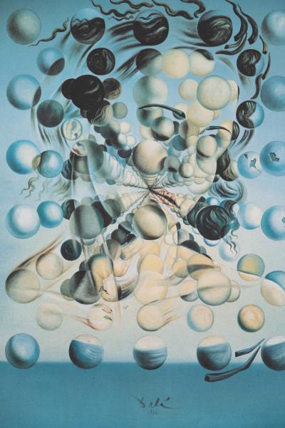 Salvador DALI : Galatea aux sphères - Lithographie signée 2