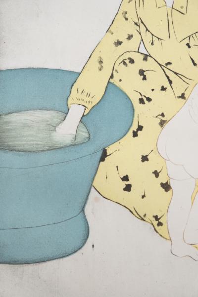 Mary Cassatt: The Child’s Bath - Signed engraving 2