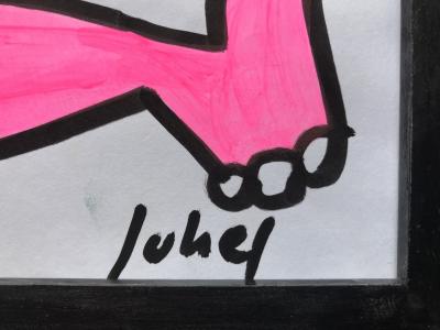 Jean-Luc JUHEL - Sans titre 2016 - Acrylique et aérosol signée 2