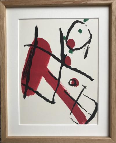 Pierre TAL COAT - Composition,1966 - Lithographie originale 2