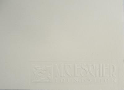 Maurits Cornelis Escher : Main avec globe réfléchissant, Fac-similé du bois gravé original, 450ex 2