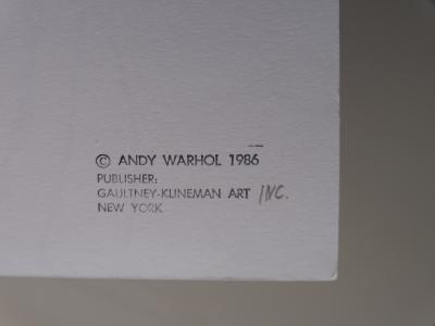 Andy Warhol (d’après) - Général Custer, 1986, sérigraphie 2