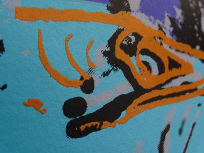 Andy Warhol  Rhinoiceros  - Sérigraphie  - 1983 2