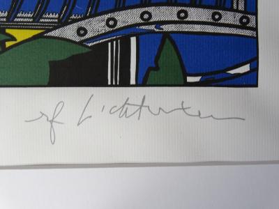 Roy Lichtenstein (d’après) - Takk Takkk, lithographie de 1987 2