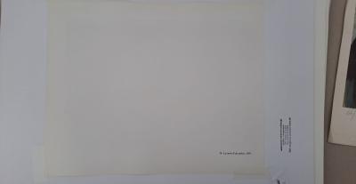 Jean-Michel Folon (d’après) - La mort d’un arbre, 1971 - Impression d’art signée 2