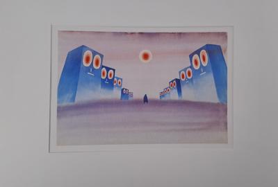 Jean-Michel Folon (d’après) - Les enchaînés, 1971 - Impression d’art signée 2